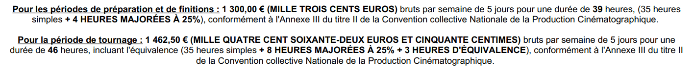 multipériodes salaire